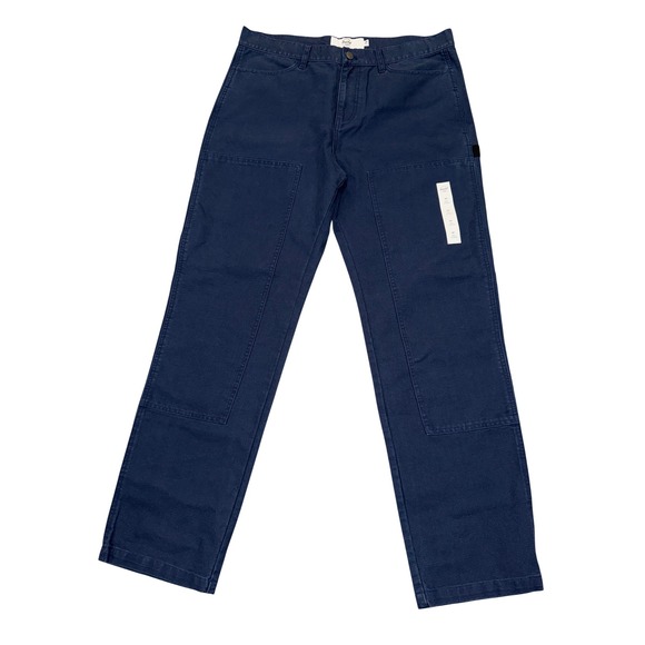 Herschel Supply Co. Other - New Herschel Supply Co Mens Double Knee Utility Pants Navy Blue 36x32 Carpenter
